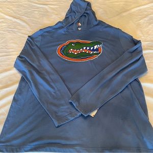 UF Gator Long Sleeve Shirt Hoodie, 2XL